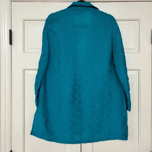  Travelers Size 3 Textured Open Front Shirt Jacket Blazer Chicos Size‎ XL