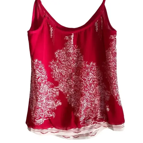 CAbi ‎ Red Heart of Township Cami Tank Top - XS EUC