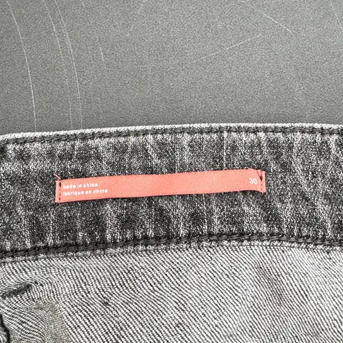 Pilcro Black and Gray Signature High Rise Shorts Women's 30