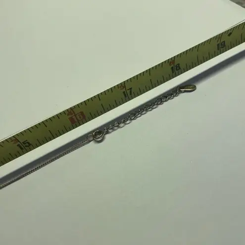 Monet Signed Gold Tone Necklace Rhinestone Horseshoe Shape? With ExtensionChain