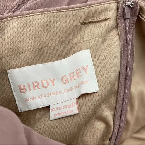 Birdy Grey Birdie Grey Convertible Bridesmaid Dress Dark Mauve Size XS Wedding Formal Prom