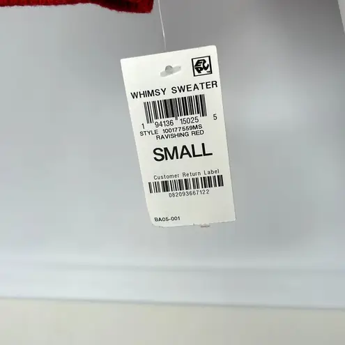 Karen Scott New Women's Scotty Dog Crewneck Sweater Ravishing Red Size Small