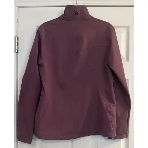 Mountain Hardwear Offwidth Softshell Jacket Women MED Purple Full Zip TufStretch - Image 2
