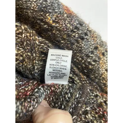 Boho Brown Open Front Fringe Cardigan Vest Women's S Fairy Western Hippie