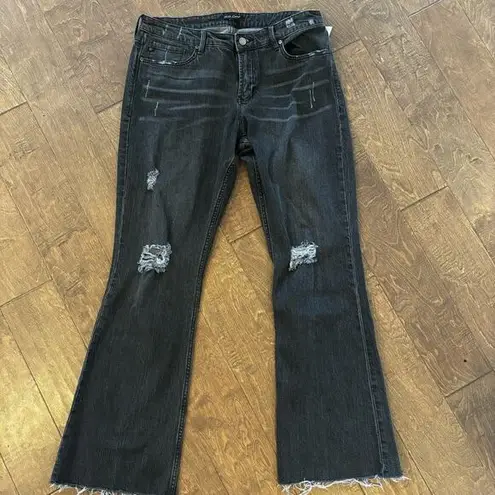 Dear John  Vintage Black Rosie Flare Jeans Size 32