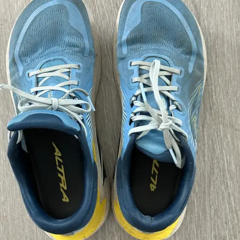 Altra Women’s Running Shoes Size 10 – Blue/Yellow | Zero Drop | Used Blue