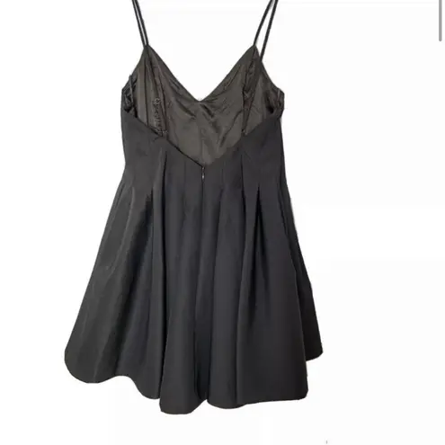 Keepsake StarāCrossedĀ Black Mini Spaghetti Strap Fit and Flare Dress SizeāSmall Black