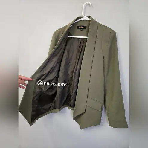 Quince Stretch Crepe Open Blazer