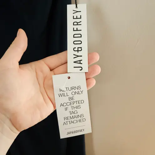 Jay Godfrey Osgood Gown Navy Blue One