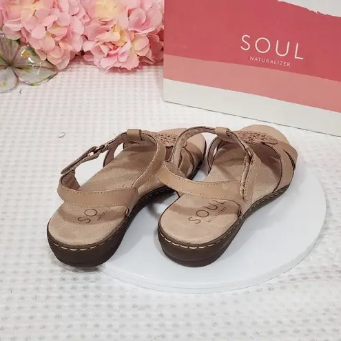 Natural Soul Soul Naturalizer Belle Slingback Sandals Size 9M