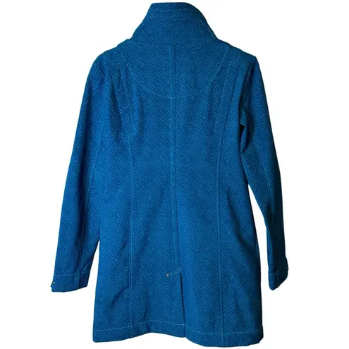 Title Nine Softshell Peacekeeper Long Jacket Coat Fleece Lined Women’s XS Winter