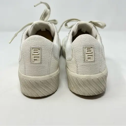 BY FAR Rodina Grained Low Sneakers Cream White Womens Size EU 40 / US 10