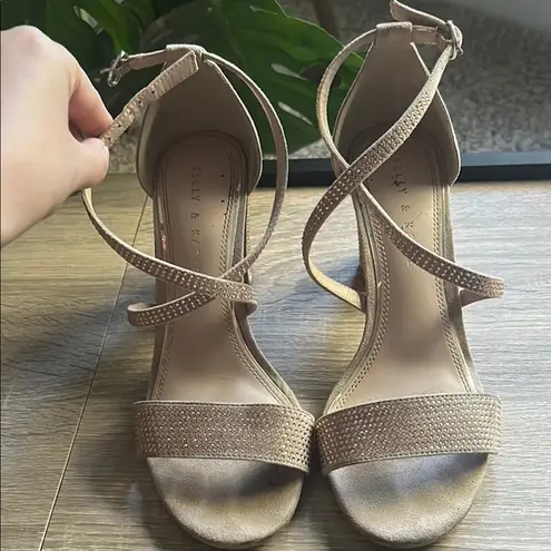 Kelly & Katie Tan Strappy Women's Heels