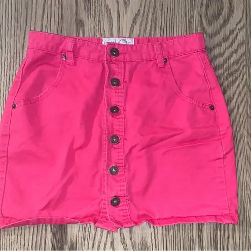 Levi's (3/$40 Item) Pink Vintage Denim Mini Skirt