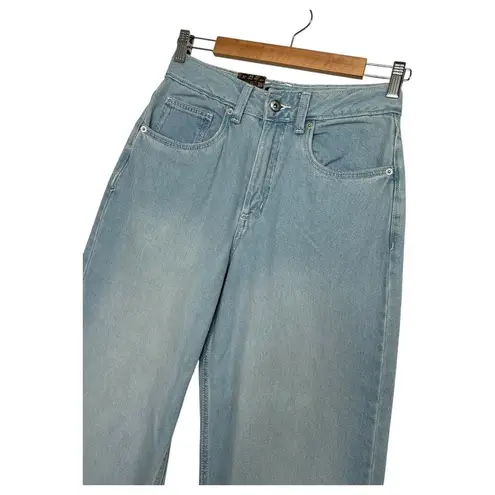 Vans  Baggy Jeans Womens 26 Blue Light Wash Sirelle High Rise Hippie Skater Boho - Image 6