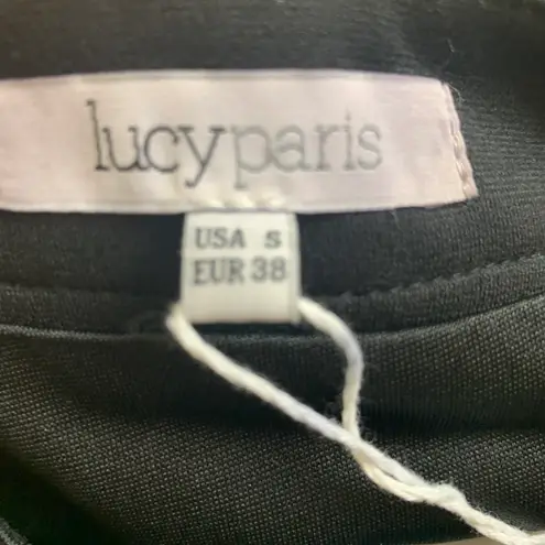 Lucy Paris Small Black Mini Skirt