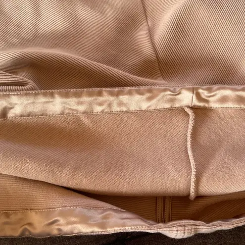 Varley Beige Ribbed Knit Top with back keyhole cutout size Large