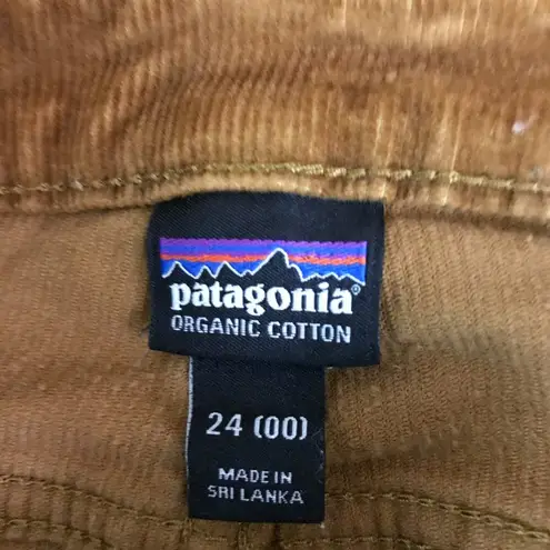 Patagonia  Worn Wear Corduroy Pants Women's 24 (US 00) Mustard Straight Leg