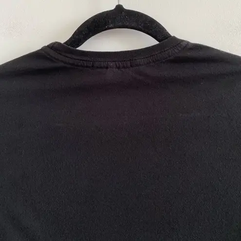 James Perse Black Long Sleeve Crewneck T-Shirt Size 2 (Medium) Minimalist