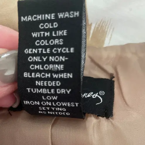 Maggie Barnes Women Jacket 3X Multicolor Whimsical Abstract Print Career Office Red