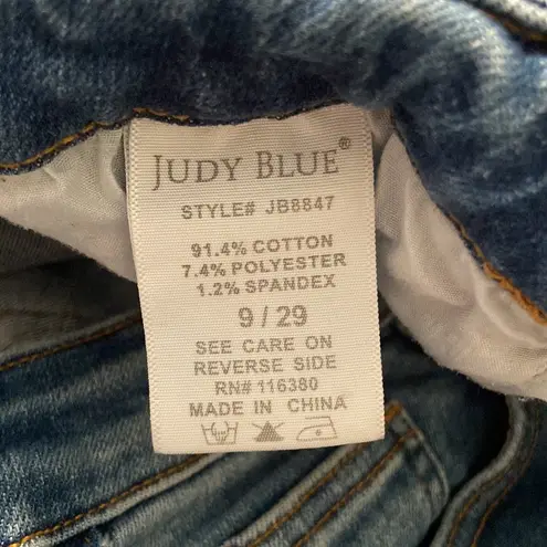 Judy Blue Distressed Skinny Jeans size 9