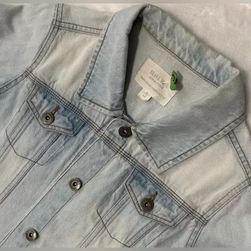 Brave Soul Light Blue Denim Jacket