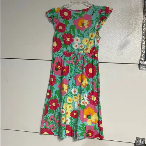 Lilly Pulitzer  ANTS FLORAL MULTICOLOR COTTON SHIFT MINI DRESS XS