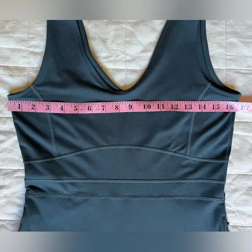 Title Nine Navy Sleeveless Dream V-Neck Athletic Dress Convertible Romper -Small