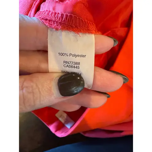 J Crew Pants Women 8 Pink Pleated High Rise Career Work Trousers Preppy Colorful