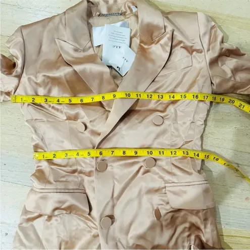 ALC Frank A. L. C Satin Shirtdress/ Jacket Blazer WORN ON TV