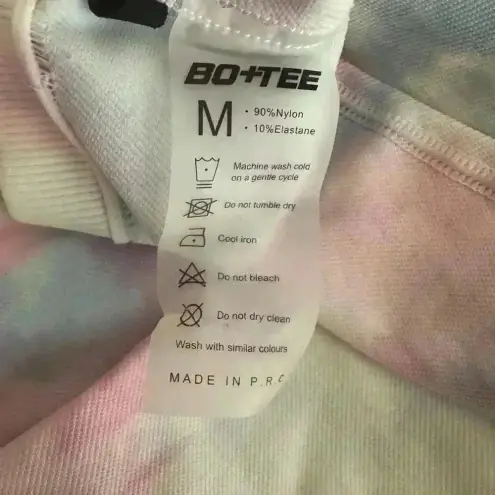 Bo+Tee  ENERGY Seamless Full Length Leggings In Tie Dye Sz M