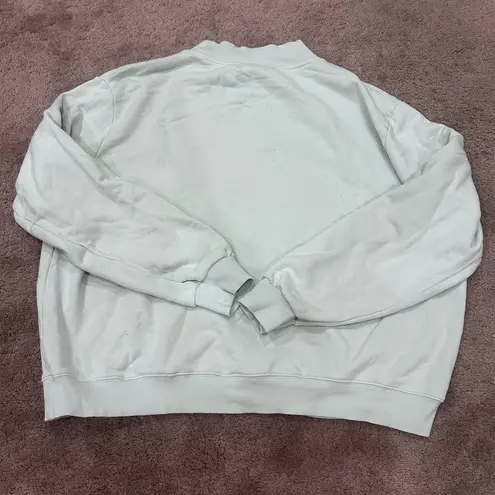 Parke Bridal Collection Something Blue Varsity Mockneck Sweatshirt XXL