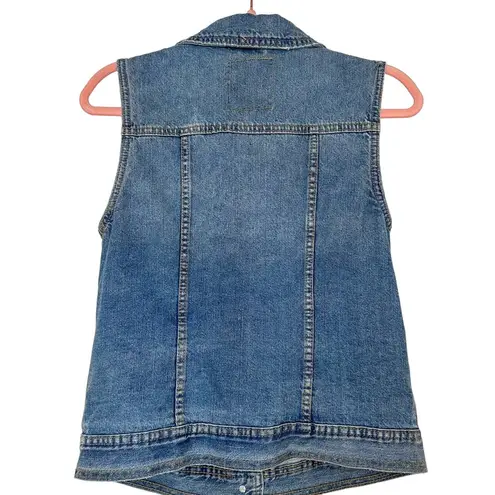 Mossimo Denim  Vest Medium Jean Vests