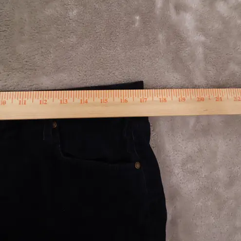 Boden Navy Blue Straight Leg Corduroy 5 Pocket Pants Women's 12R Stretch Size 12