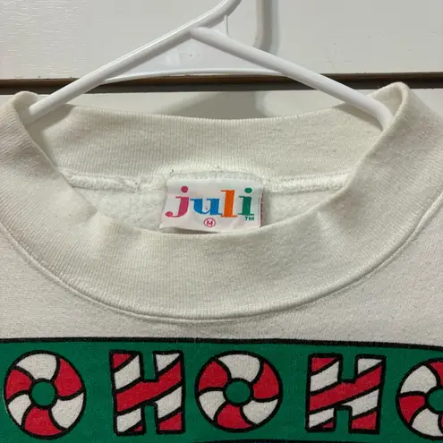 Vintage Christmas Santa Crewneck Sweatshirt Size M