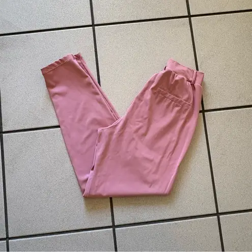 Maven Thread Work Hard Play Hard Pants Size Small Pink