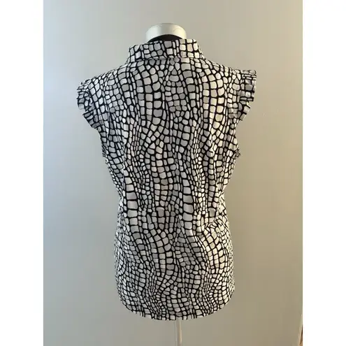 IBKUL 1/4 Zip Shirt Size Large Black Gray UPF 50 Golf Performance Pickleball