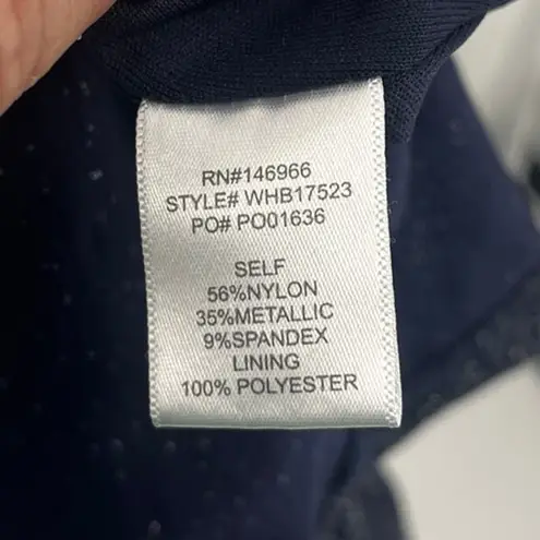 Midnight Doll Bodycon Party Dress Sz 0 Y2K Glam New Years Shimmer Strappy Club