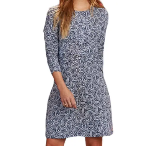 Hatley Women’s Martine Dress Blue White Scallop Print A