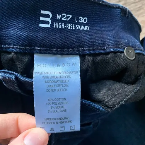 Mott & Bow Women's Dark Wash High