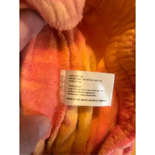 frankie's bikinis  Aiden Tie Dye Jogger Sweatpants Tids Size S (1073)