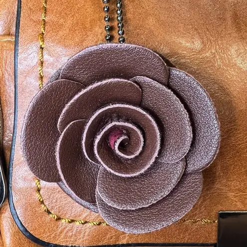 Vegan Leather Handbag Tan