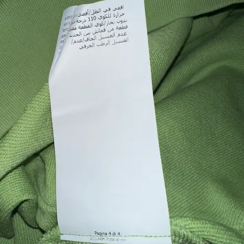 Moschino Bright Green Tiger Graphic Hoodie With Drawstring Hood, Organic Cotton