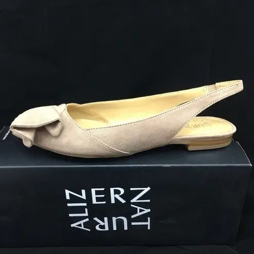 Naturalizer NEW ELSIE SLING FLAT TAUPE