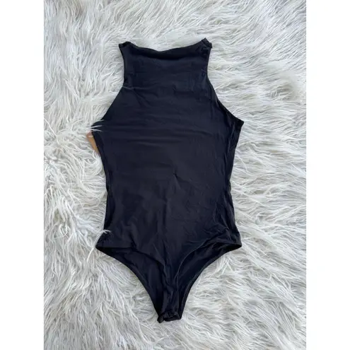 SKIMS Fits Everybody High Neck Bodysuit Onyx Size Small