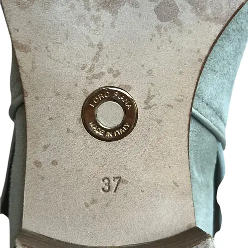 Loro Piana grey suede ankle boots size 37