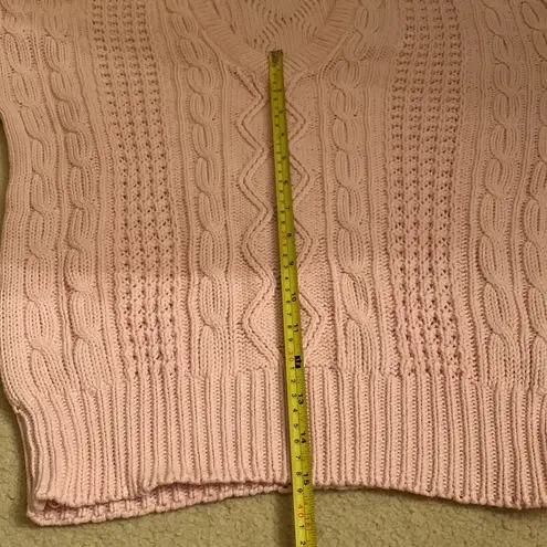 Vintage Lindsey Blake 90s pink sweater small