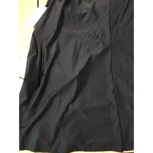 New Women’s Swimsuits For All Swimsuit Mesh Dress Shelf Bra Black Size 34