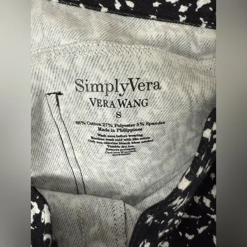 Vera Wang Simply Vera  Black and White Leggings