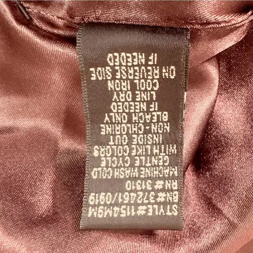 BCX Dress Purple Shade Lined Faux Fur Shrug w/Pendant for Closure Lux So…